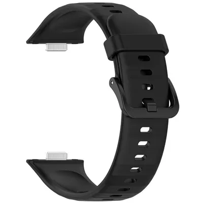 Silikonska narukvica za pametni sat Huawei Watch Fit 3, Crna
