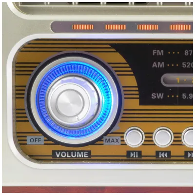 SAL Retro radio + Bežični zvučnik, 4u1, FM, MP3, AUX, RRT3, Bluetooth