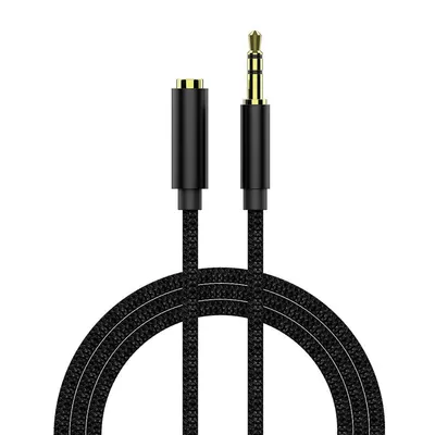 Appacs TPE audio kabl U5017, M/Ž, Crni