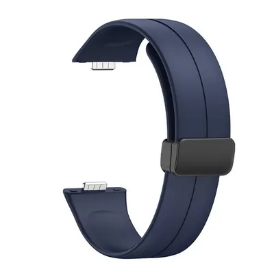 Silikonska narukvica za Huawei Watch Fit 3 Magnetic, Plava