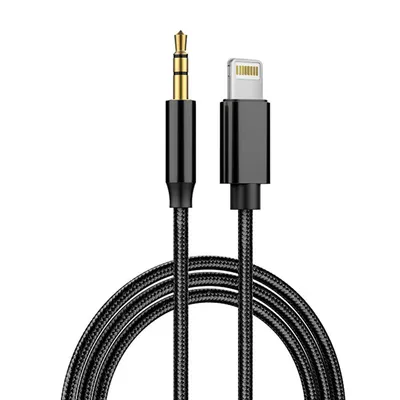 Appacs Lightning na 3.5mm kabl V18, Crni