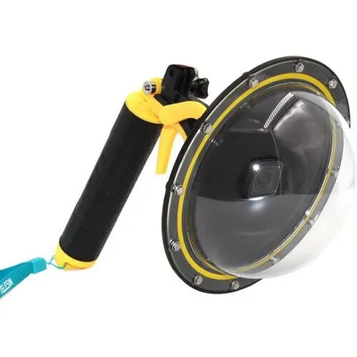 Telesin 6 Vodootporna kupola za GoPro Hero, Crno-žuta