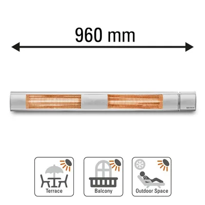 Trotec Infracrvena grijalica IR 3050, Bijela