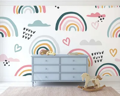 Wallity Tapeta za zid MDK-00130, 100x100 cm, Šarena