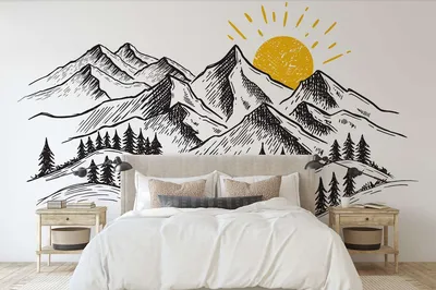 Wallity Tapeta za zid MDK-00110, 400x270 cm, Šarena