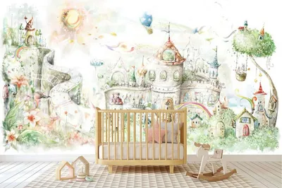 Wallity Tapeta za zid MDK-00162, 100x100 cm, Šarena