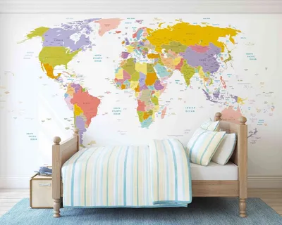 Wallity Tapeta za zid MDK-00133, 400x270 cm, Šarena