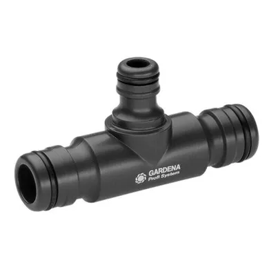 Gardena T-Nastavak za crijeva Profi System, Crni