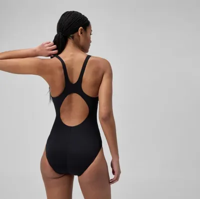 Speedo Ženski kupaći kostim Hyperboom Plmt Msbk, Crni