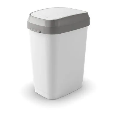 Keter Kanta za otpatke, 25L, 37x 47.5 x 26cm, Bijelo-siva