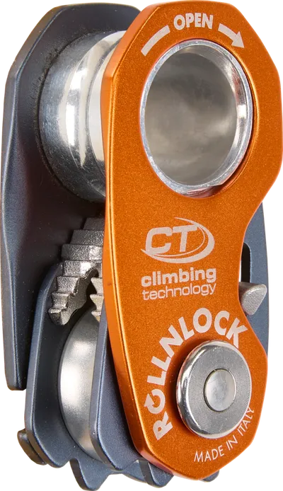 Skylotec Kotur Pulleys Rollnlock, Sivo-narandžasti