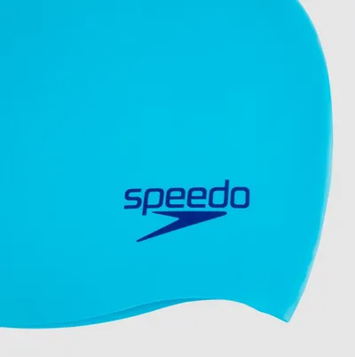 Speedo Kapa za plivanje za djecu Plain Moud Silc Cap, Plava