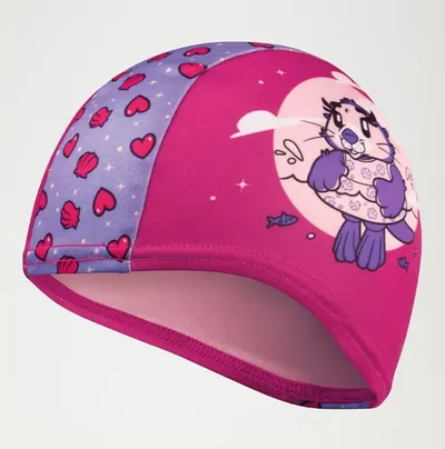 Speedo Kapa za plivanje Printed Polyester Cap Iu, Roze