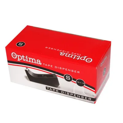 Optima Stalak za selotejp, 15x10cm, Crni