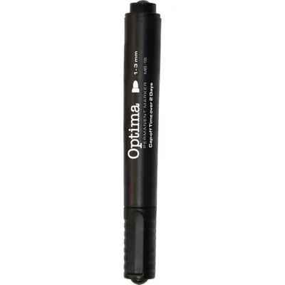 Optima Permanentni marker, Crni