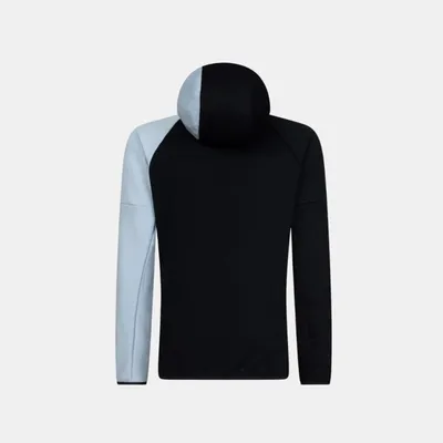 Rock Experience Muški flis Kobra Hoodie FZ, Crno-bijeli