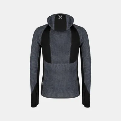 Montura Muška jakna Vertigo PTC Alpha FZ Hooded, Sivo-crna