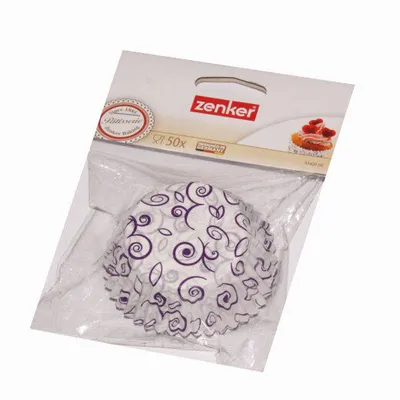 Zenker Set minjona za maffine, 5cm, 50 komada, Šareni