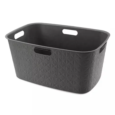 Curver Korpa za veš, 45L, Siva
