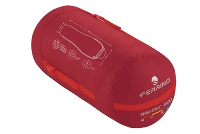 Ferrino Vreća za spavanje Nightec Lite Pro 600 M, Crvena