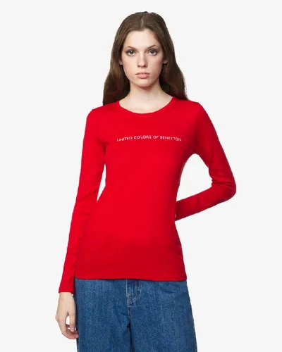Benetton Majica dugi rukava 101 za žene