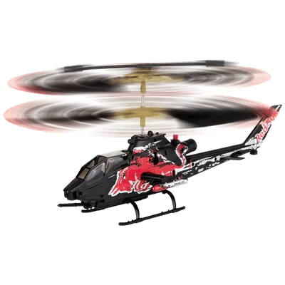 CARRERA Helikopter sa daljinskim upravljačem Red Bull Cobra TAH-1F, Crno-Crveni