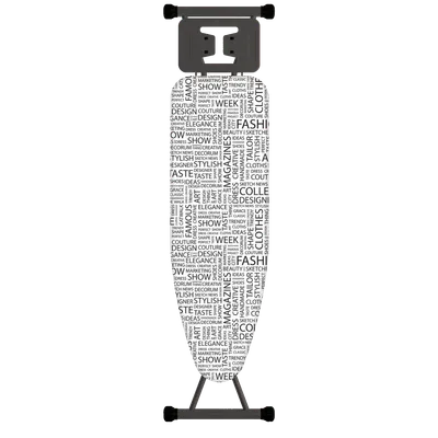 ZILAN Daska za peglanje, 112 x 36cm, Crno-Bijela