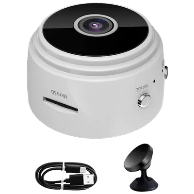 NN-SU IP Sigurnosna Kamera A9, 720p, WiFi, microSD, Bijela