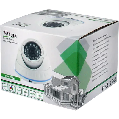 EULE Sigurnosna DOME kamera 4u 1, 1/4"Aptina CMOS, 1MP, 720p, Bijela