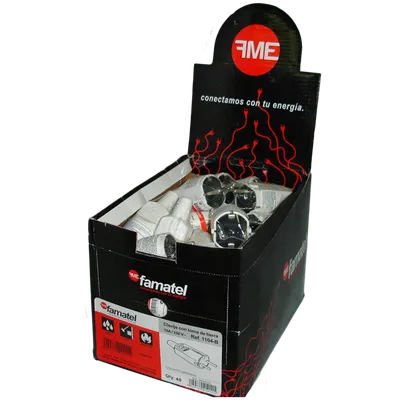 FAMATEL Strujni utikač 4.8mm Schuko, Bijeli