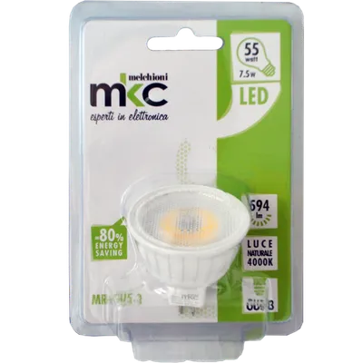 MKC Sijalica, LED 7.5W, 4000K,12V DC, prirodno bijela svjetlost, Bijela