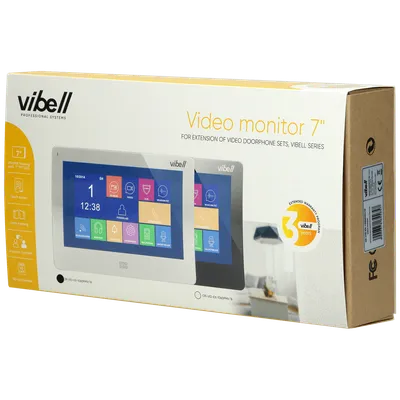 VIBELL Video interfon unutarnja jedinica VIBELL OR-VID-EX-1060PMV/W, Bijela