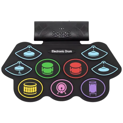 home Električni bluetooth bubnjevi, Crni