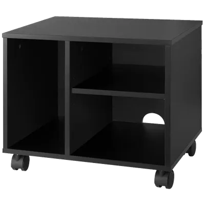 MACLEAN Uredski ormarić za printer MC-477, Crni