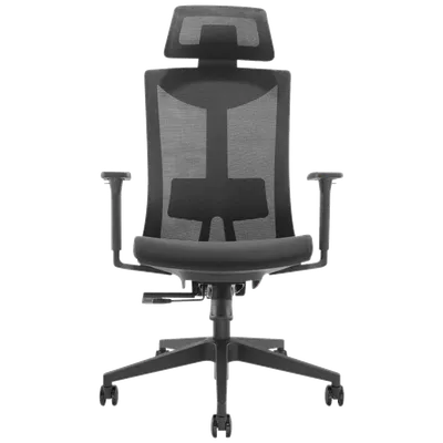 ERGO OFFICE Uredska Stolica ER-414, 63x50x120-130cm, Crna