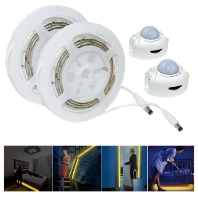 MKC LED Kit traka sa senzorom pokreta, 3m, Bijela