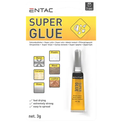 ENTAC Trenutno ljepilo B1, univerzalno, 3g
