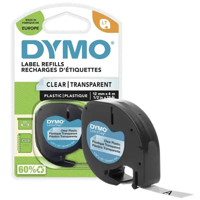 DYMO Kaseta s trakom za LetraTag, 4m, Crna