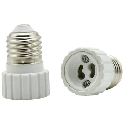MKC Adapter za sijalično grlo E27 na GU10, Bijeli