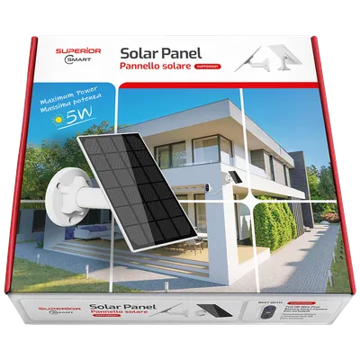 SUPERIOR Solarni panel za IP nadzornu kameru SUPiCM004, Bijeli