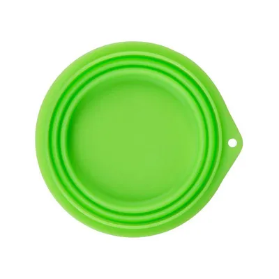 KERBL Silikonska posuda za putovanje, 1000 ml, Zelena