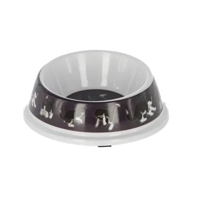 KERBL Posuda za hranu, 140ml, Crno-bijela