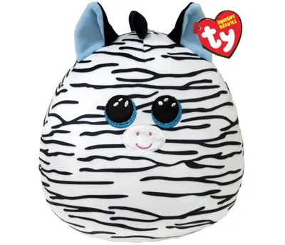 TY PLIŠ Igračka Ty Pliš jastuk zebra 22cm.