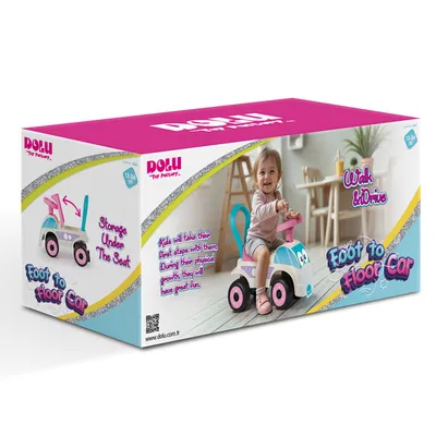 Dolu Jurilica 2621, 48x37x21cm, Bijelo-roze