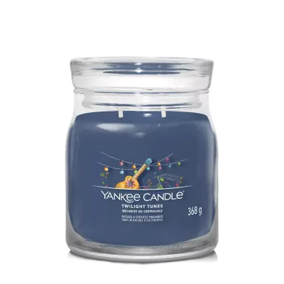Yankee Candle Mirisna svijeća M  Twilight Tunes 1728901E, Plava