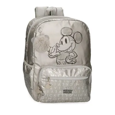 Disney Ranac Mickey 100, ABS, Sivi