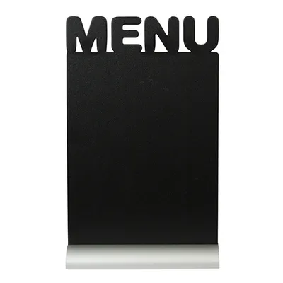 Securit Tabla sa kreda markerom Menu 21x6x34cm, Crna