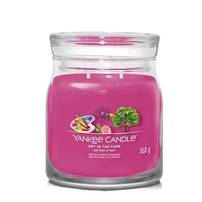 Yankee Candle Mirisna svijeća M Art in the Park, Roze