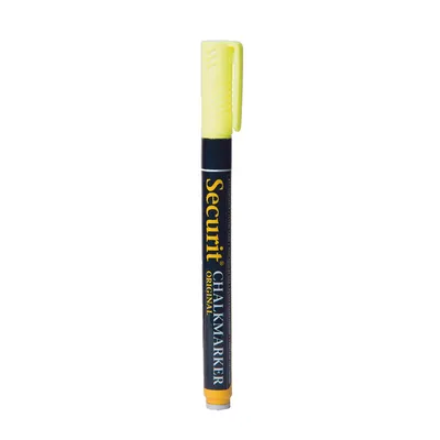 Securit Kreda marker 1-2 mm, Žuti