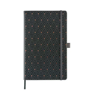 Castelli Notes A6 Dikto Diamond Copper, Crno-crveni